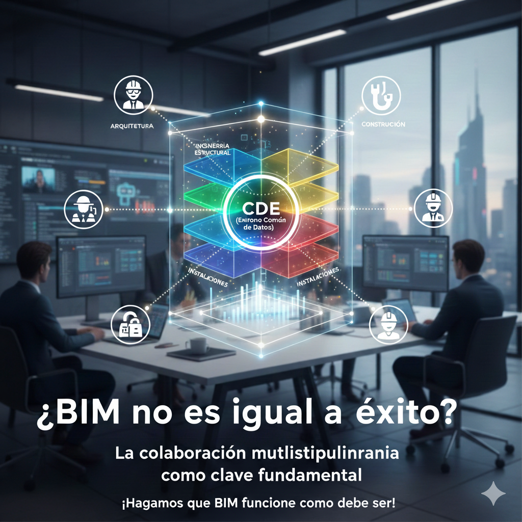 ¿BIM no es igual a éxito?
