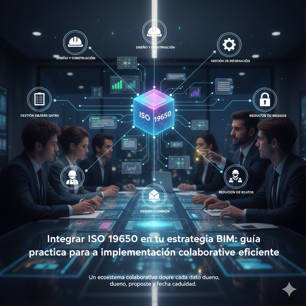 Integrar ISO 19650 en tu estrategia BIM: guía práctica para una implementación colaborativa eficiente