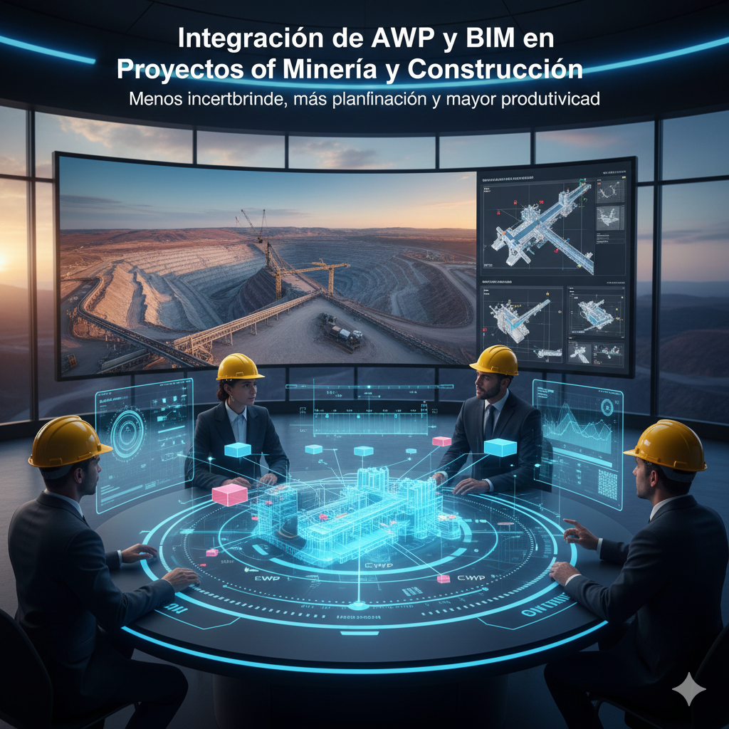 Integración de AWP y BIM en Proyectos de Minería y Construcción