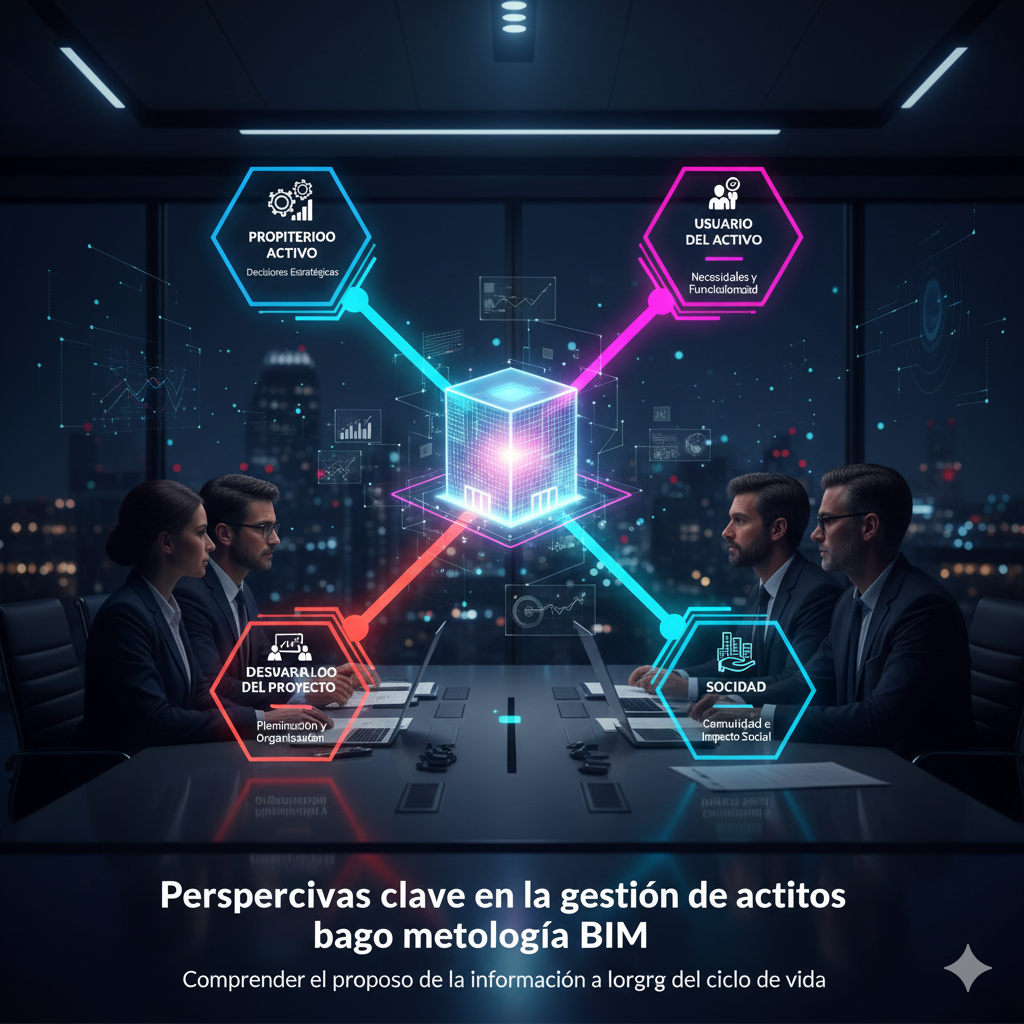 Perspectivas clave en la gestión de activos bajo metodología BIM